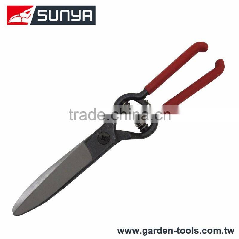 Drop forged high carbon lawn grass shears