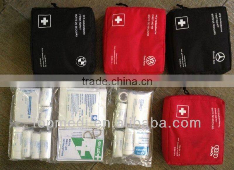 Car addident first aid kit DIN13164