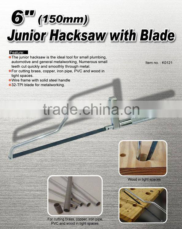 6"(150mm) Junior Hacksaw with Blade
