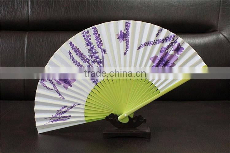 Promotional custom fancy hand fan