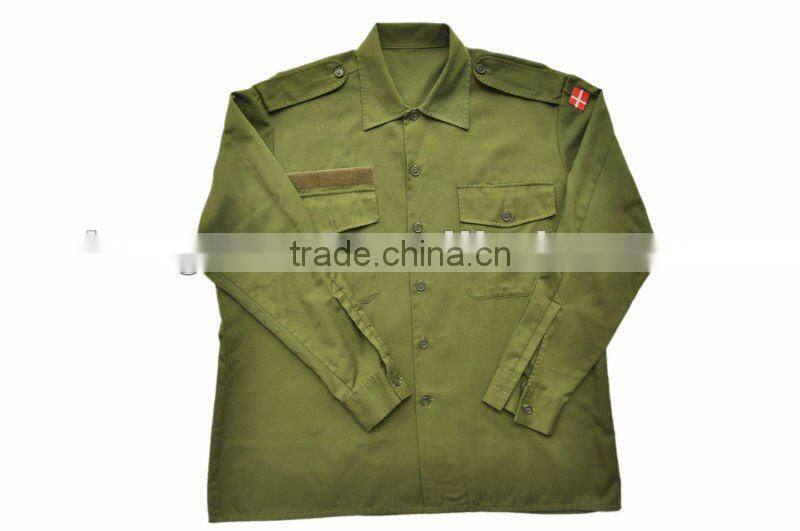 Military Officer Shirt; Custom Correctional Shirt; Mens Formal Army Shirt