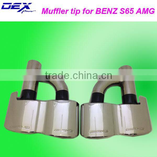 Tianyu DEX dedicated stainless steel tuning exhaust muffler tip for BENZ