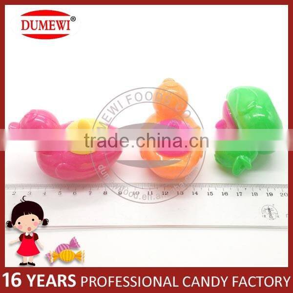 Giant Duck Shape Fruit Powder Candy Toy Novelty Candy Toy
