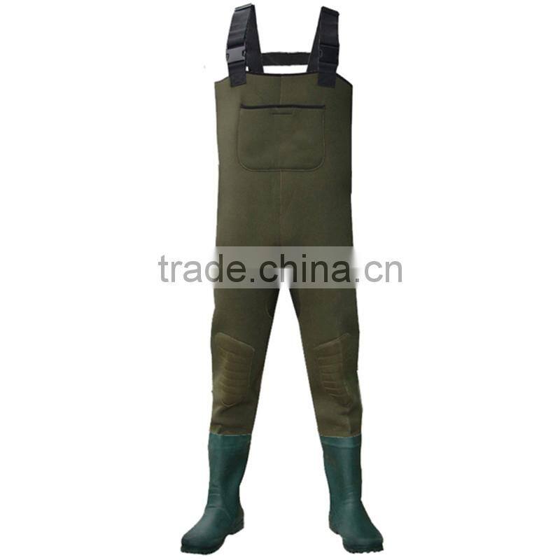 Waterproof winter fishing wader suit wear