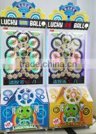 Lucky ball ticket lottery game machine for sale