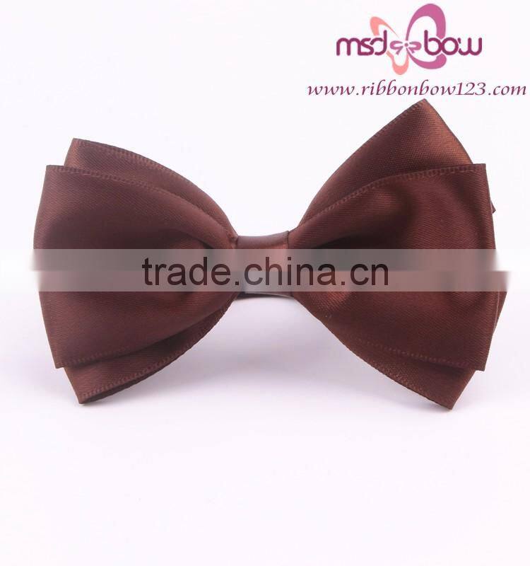 Delicate new design satin grosgrain ribbon bow for perfume bottle decorative