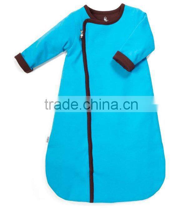 2014 Wholesale Plain Dyed Baby Sleeping Bag With Sleeve