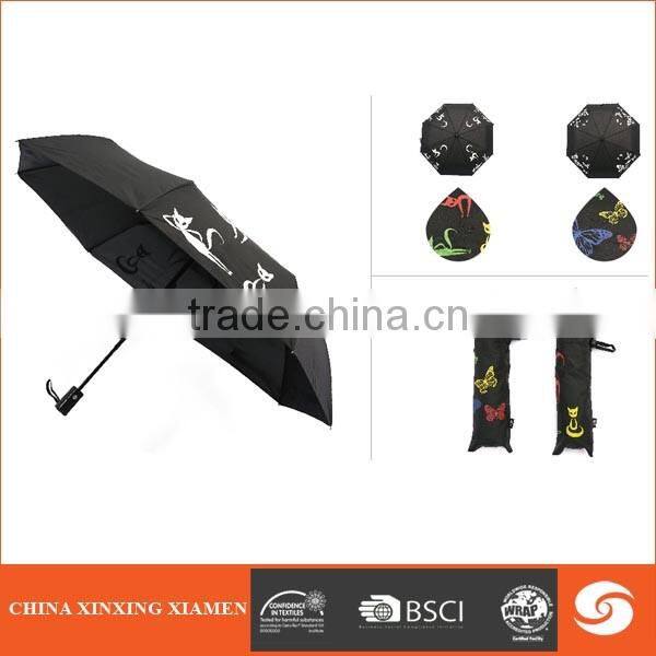 new style high quality promotional auto open and close folding umbrella for outdoor