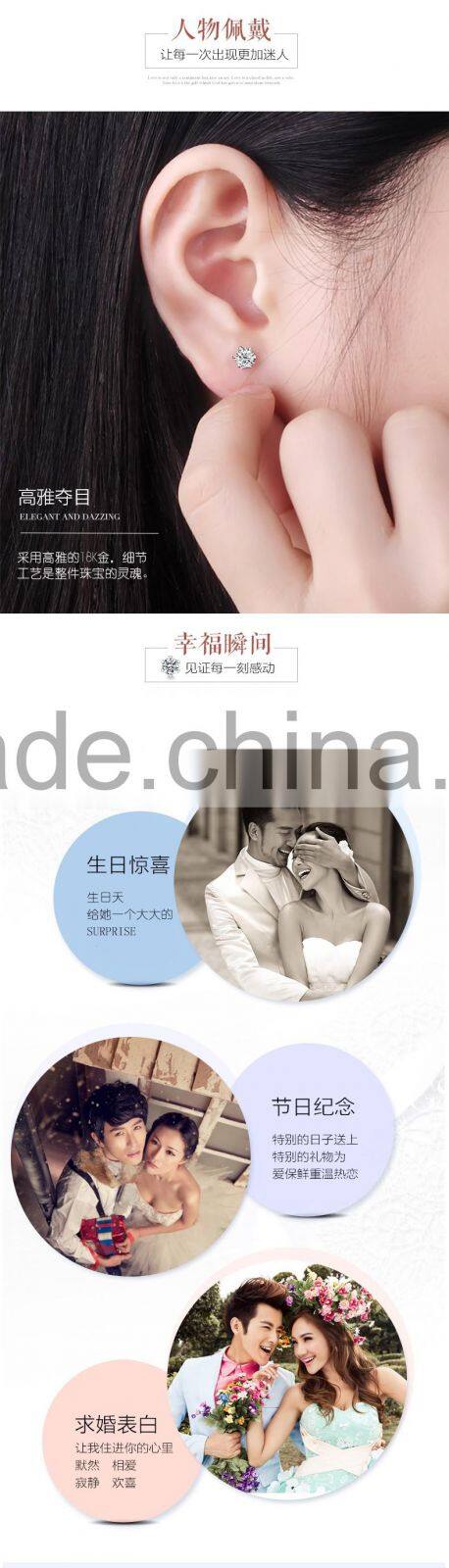 Custom Earrings Women Jewelry Rhinestone Earrings