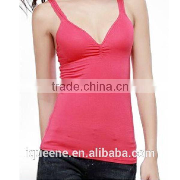 One-Piece No Rims With Chest Pad Deep V-neck Sexy Vest harness