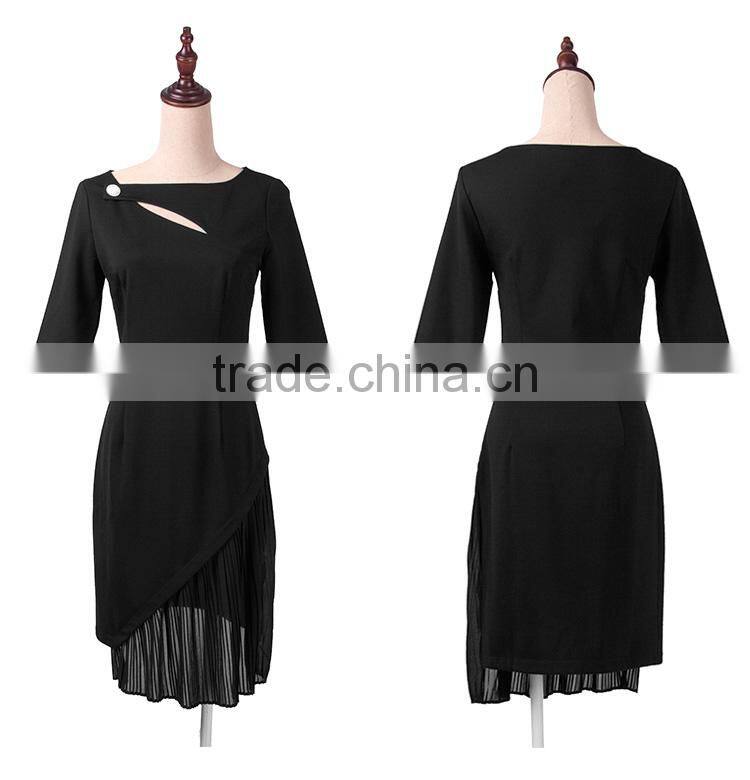 Maxnegio lady's red designer one peice party online shopping office dress