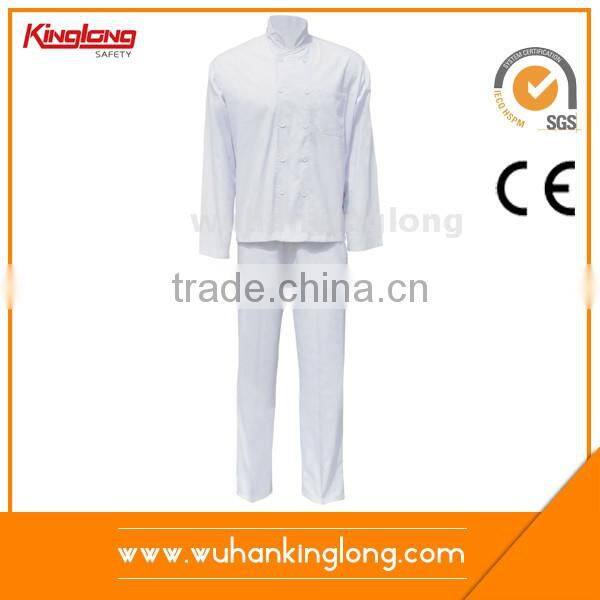 high quality cotton Stand collar Double-breasted sushi chef uniforms