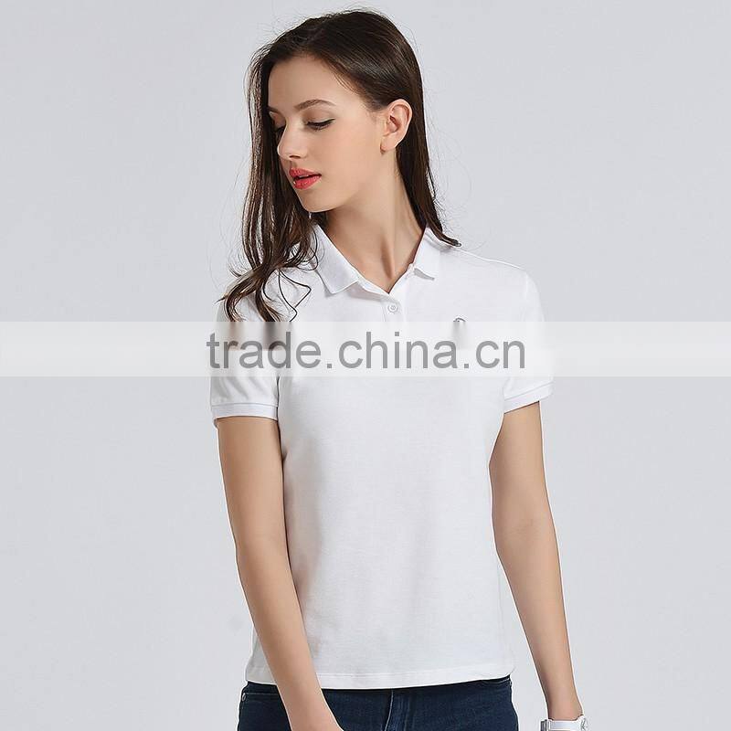 fashionable lapel couple t-shirt