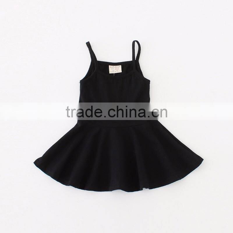 latest new design cotton spandex infant dresses baby little girls casual summer dresses
