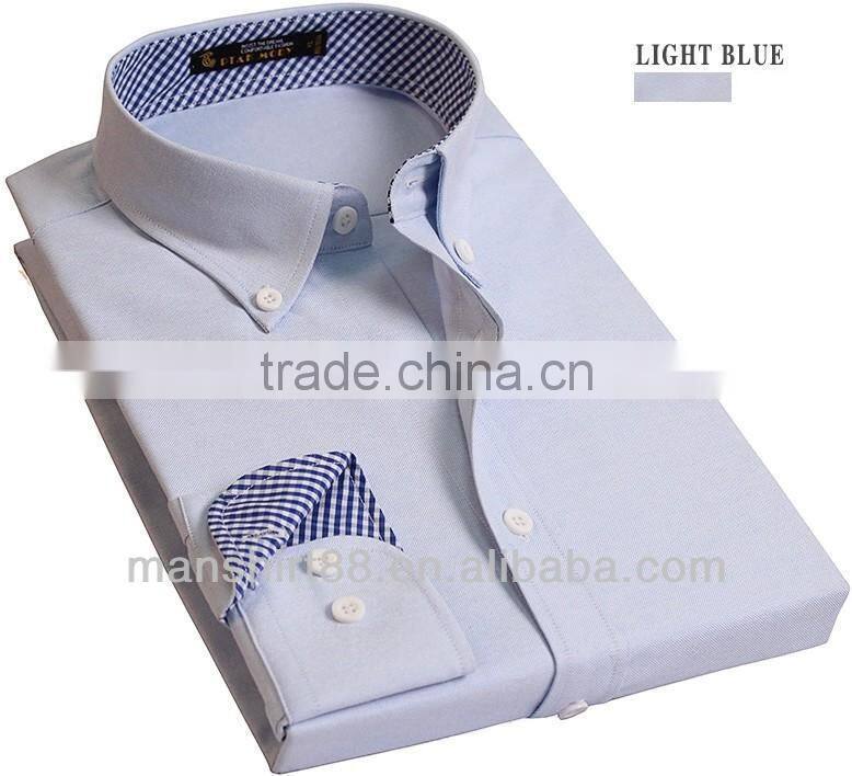 non iron washed button down oxford shirt