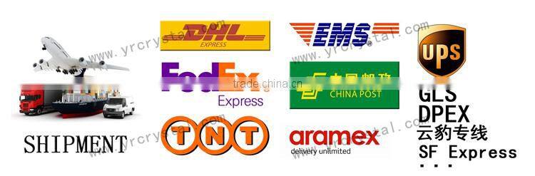 High quality rose water opal crystal beads with claw for bags