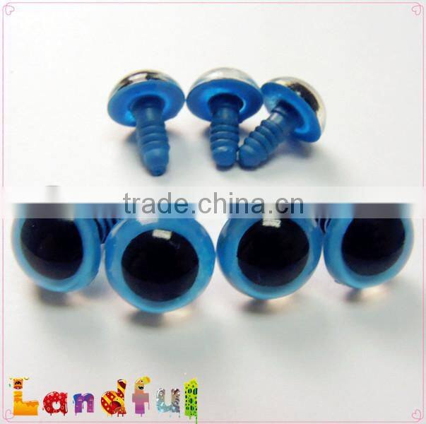 14mm Handcraft Toy Eyes Crochet Doll Eyes in Blue For Stuffed Puppet