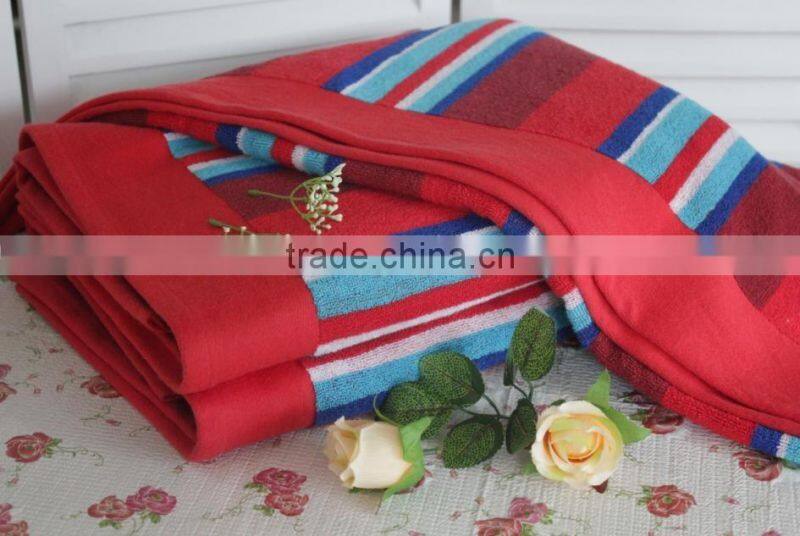 Stripe Cotton Beach/Bath Towel