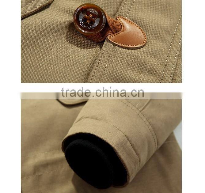 Custom LOGO Winter Heavy Hollow-cotton Padding Windcheater Jacket