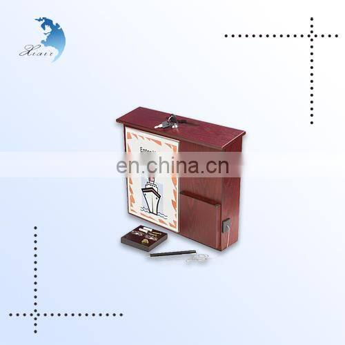 Custom logo wood display advice box wood packaging box with long service life