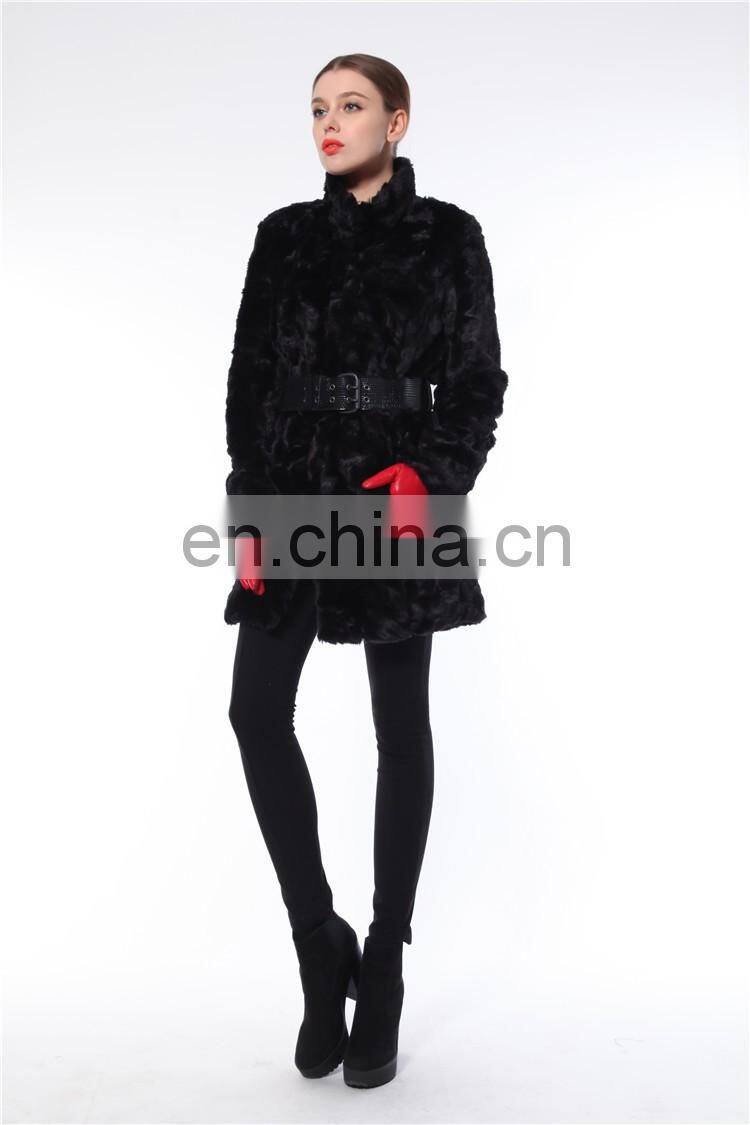 High Quality Professional Wholesale Europe Style Fur Coat 2016
