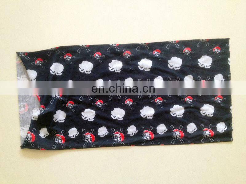 polyester outdoor bandana multifunctional seamless printed bandana