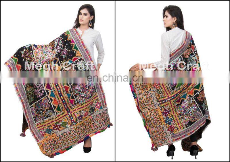 Designer Dangle Fashion Pom Pom Earrings -Boho Banjara Bohemian gypsy Gota Pom Pom Earrings