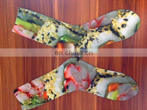 hot sale digital print cartoon tube socks