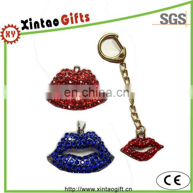 Metal Rhinestone Mobile Phone Strap
