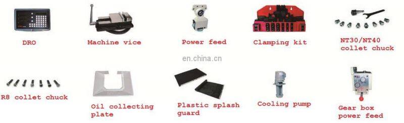 Factory direct sale price X6330 cheap vertical universal milling machine with certificate