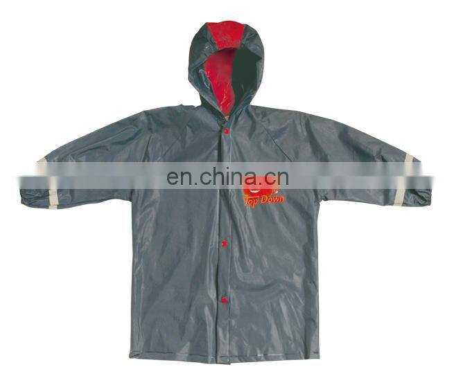 All weather kids PU rain suit sets