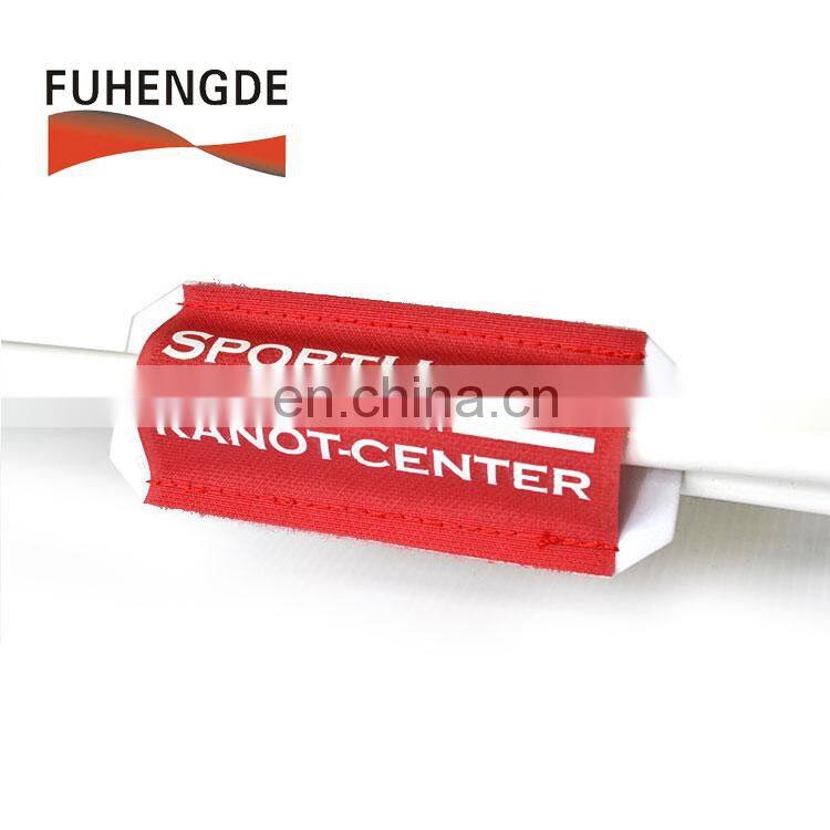Eco-friendly adjustable rubber/EVA ski sleeve with silk printing ski holder for skiing