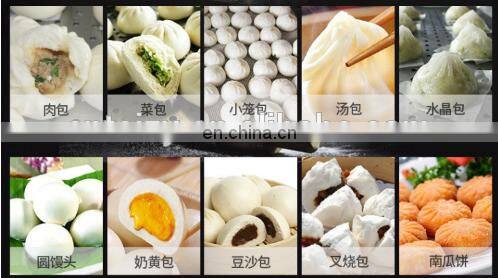 Chinese steamed bun making machine / Stuffed momo machine India momo machine