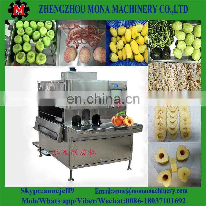 Fruit Peeling Machine for Lemon/ Orange/Melon, Auto Fruit Peeler and Cutter on Sale