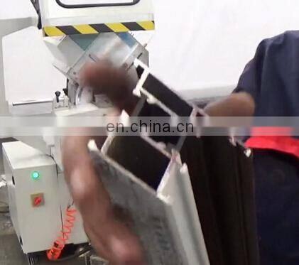 China double-head Cutting Machine/double head mitre saw for cutting aluminum and PVC profile with CE
