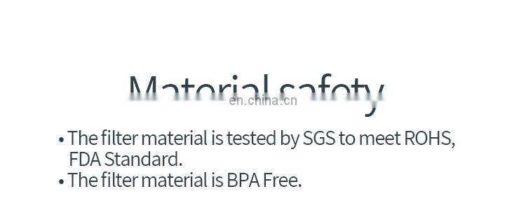 Plastic Clear Whole House High Pressure Water Filter Housing