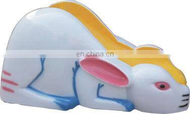 Water park equipment fiberglass , Animal shape water slide for kids