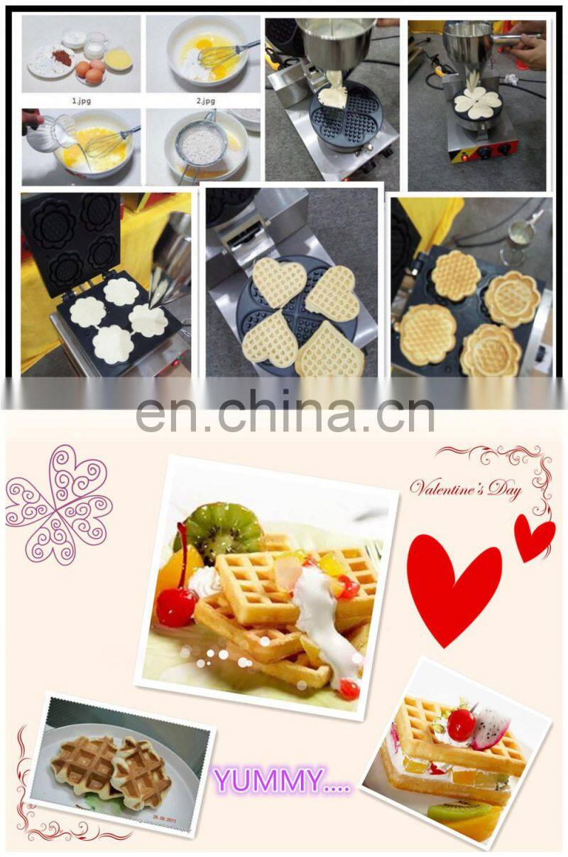 Hot selling electric rectangular waffle stick maker