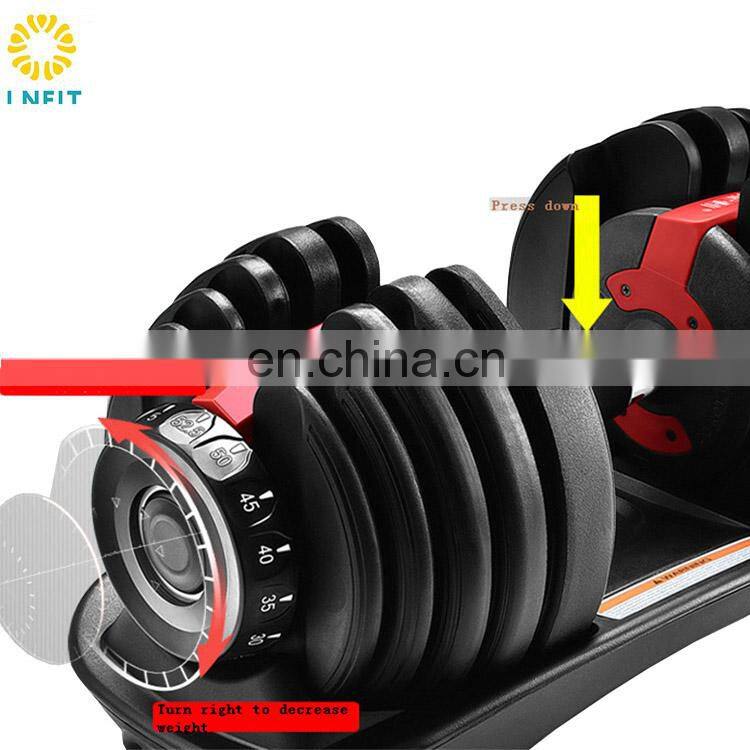 Core Fitness Adjustable Dumbbells Dumbbell And Barbell Set Adjustable Cast Iron