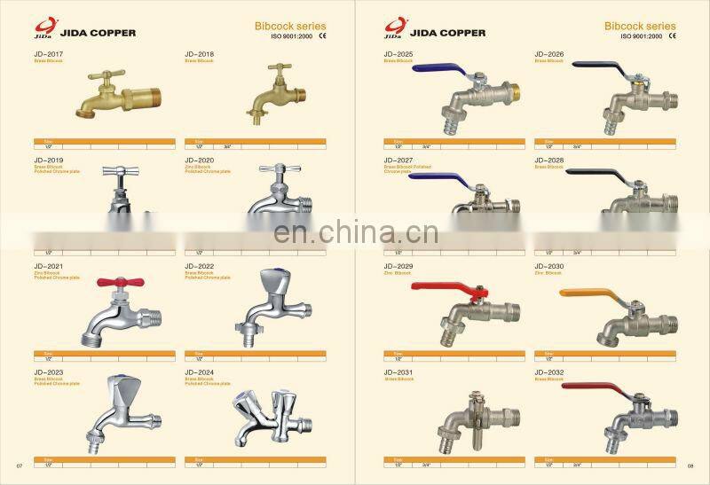 JD-2003 brass water tap bibcock double bibcock