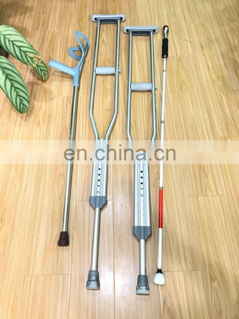 BME best quality Blind stick Aluminum Alloy Crutches for Blind People Blind cane Handicapped Folding Walking cane