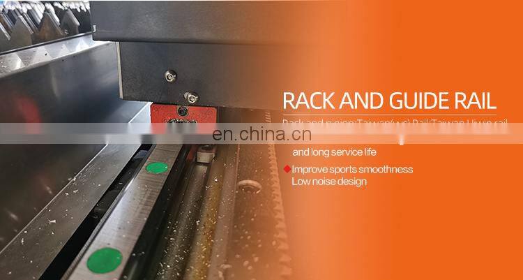 CE standard 2560 fiber laser cutting machine 6000w laser cutting sheet metal