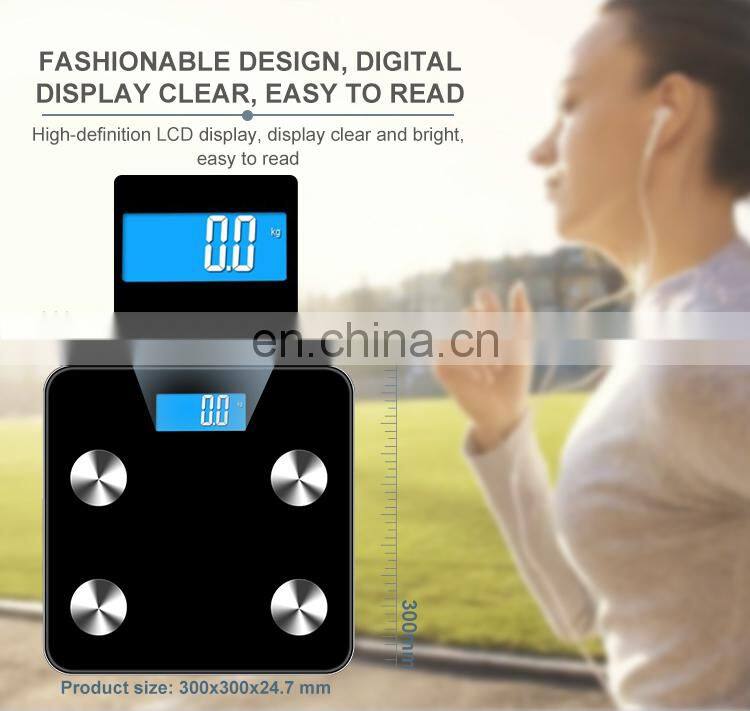 Good Price Blue tooth Body Fat Scale Smart BMI Scale Digital Bathroom Wireless Weight Scale