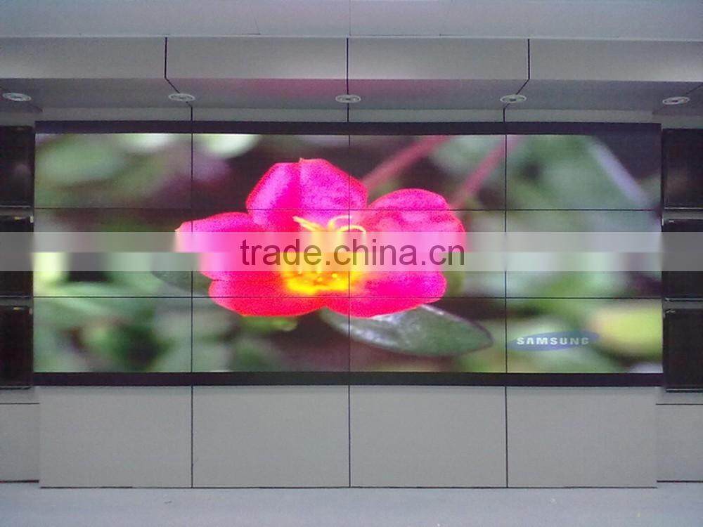 55 inch lcd video wall with ultra narrow bezel 5.3mm brightness 700nits