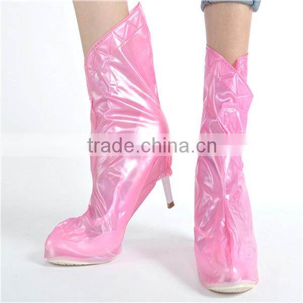 High heel Rain Shoe Cover waterproof shoe cover reusable shoe covers for women