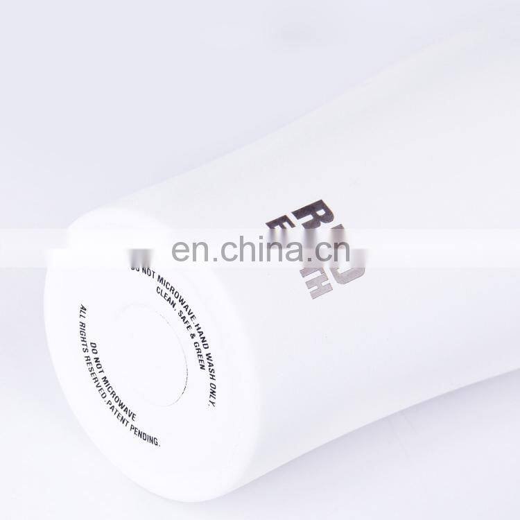 316 Stainless steel water mug 530ml Vacuum insulated straw cup Double walle customized logo thermo leak proof coffee cup w/lid