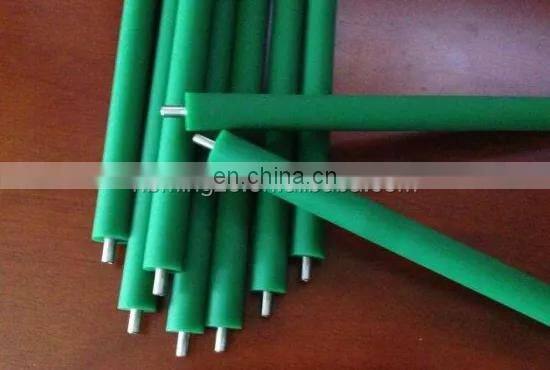 Bar code printer polyurethane roller