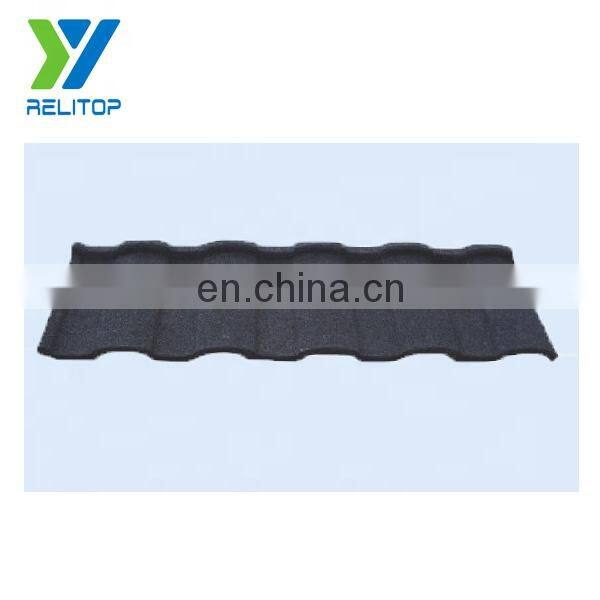 Sand Chip Coated House Roof Stone Tiles Cheap Building Materials