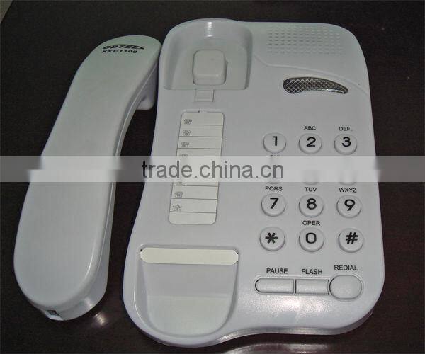 Basic landline crystal buttons analog telephone