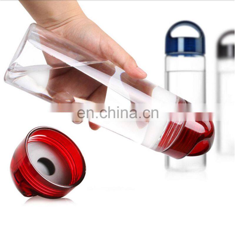 2020 Hot Selling Plastic Food Grade Fruit Influser Juice Bottle
